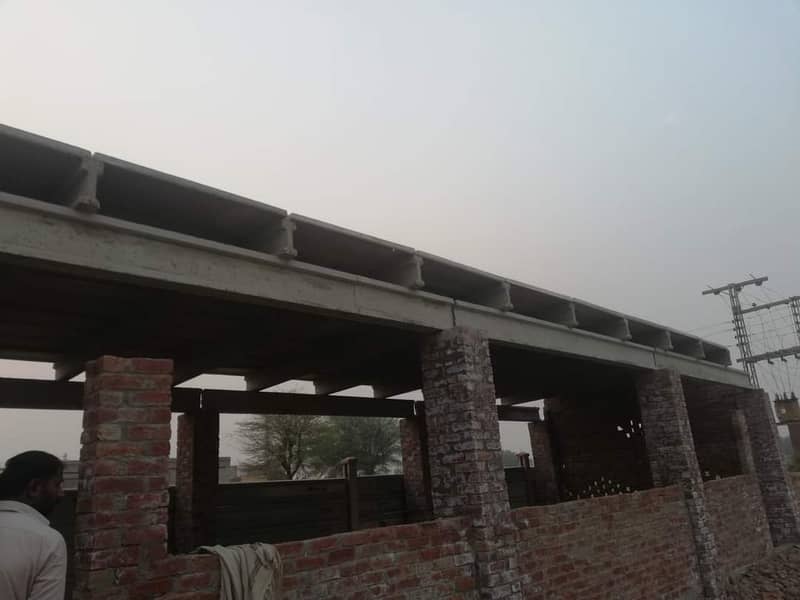 Precast Roof, Ready Made roof, Readymade wall, pillars, slabs, planks 12