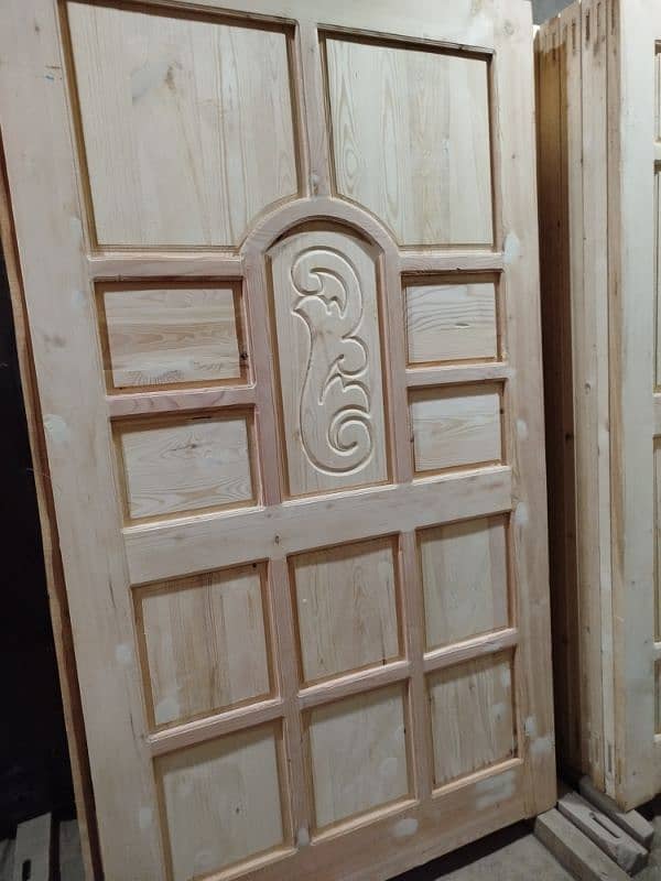 Wood Doors for Room || لکڑی کے دروازے || تمام   سائز دستیاب ہیں || 4