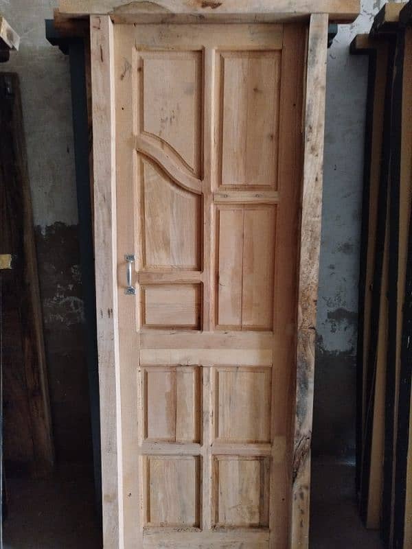 Wood Doors for Room || لکڑی کے دروازے || تمام   سائز دستیاب ہیں || 15