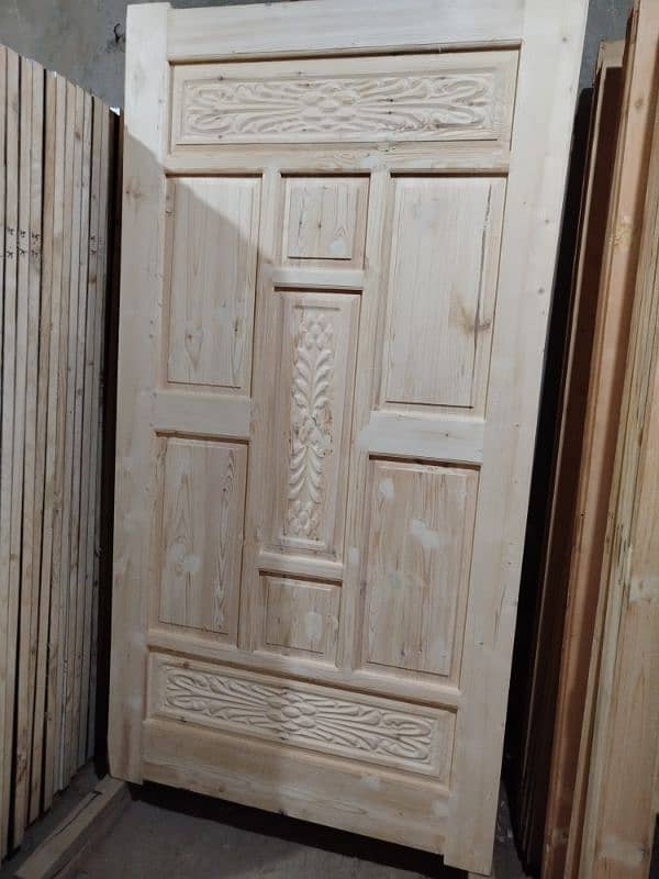 Wood Doors for Room || لکڑی کے دروازے || تمام   سائز دستیاب ہیں || 16