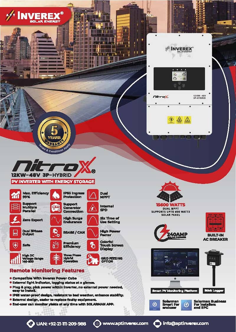 Nitrox hybrid 12kw 3Phase 0