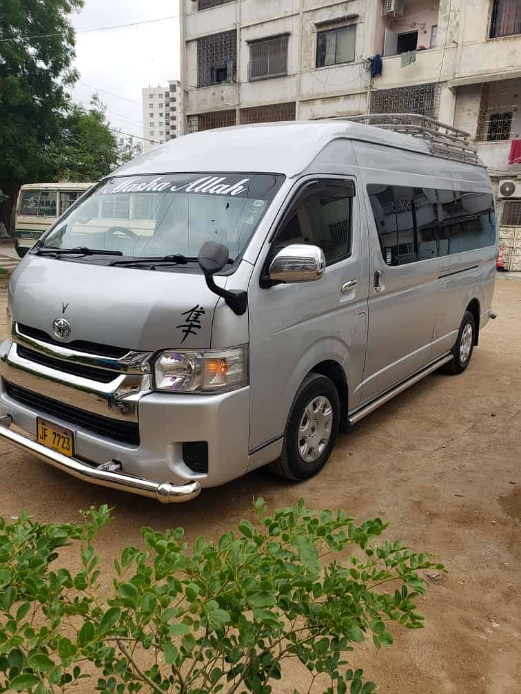 Rent a car Tour And Travel | Corolla | Hiace | Grand Cabin | Coaster | 8