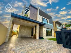 1 Kanal Brand New Ultra Modern Design Luxurious Bungalow For Sale In DHA EME Society