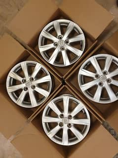 Original Toyota Rim 15 inch 5J PCD-100 ORIGINAL GENIUNE JAPAN LIKE NEW