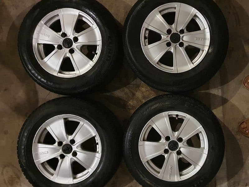 rim 14inch 6j, tyre 185.65. 14 ,brand new condition rim and 75%+ tyres 1