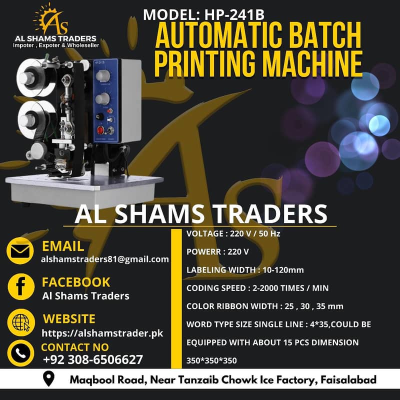 Printing Machine/ Batch printing Machine/Automatic Batch Printing 0