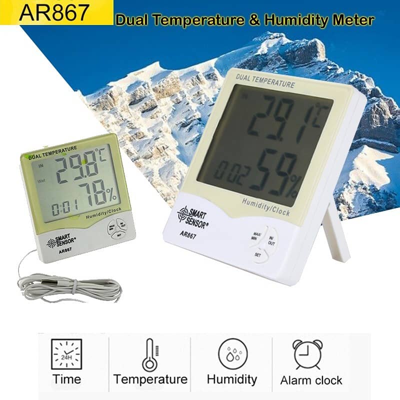 AR867 SMART SENSOR Humidity & Temperature meter 0