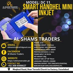 Smart Handhel Mini Inkjet/Mini inkjet /printing Numbers on products