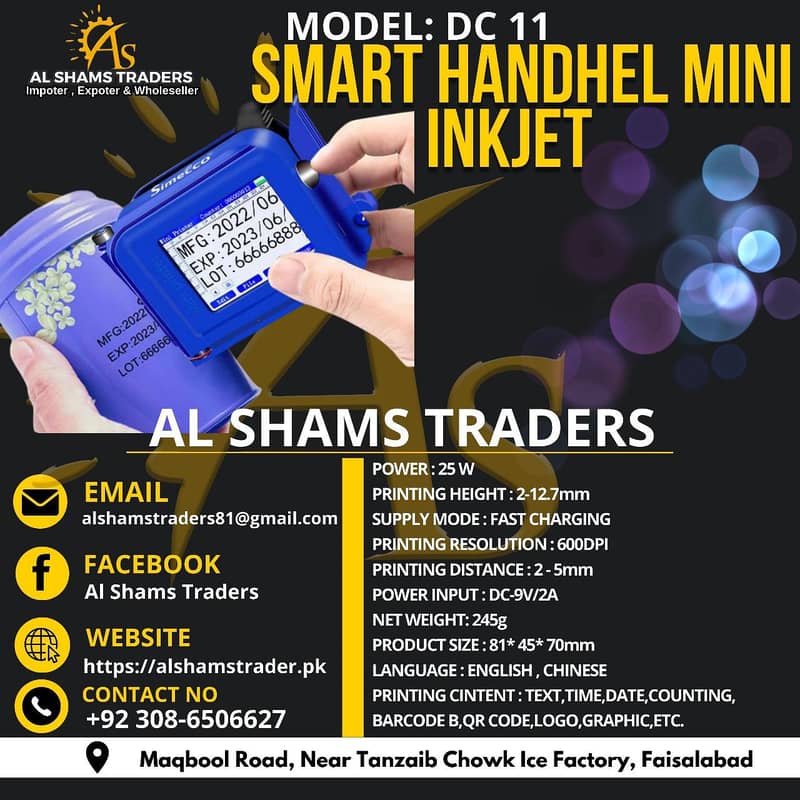 Smart Handhel Mini Inkjet/Mini inkjet /printing Numbers on products 0