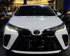 Toyota Yaris LED Headlamps & Facelift Bumper Thailand variant