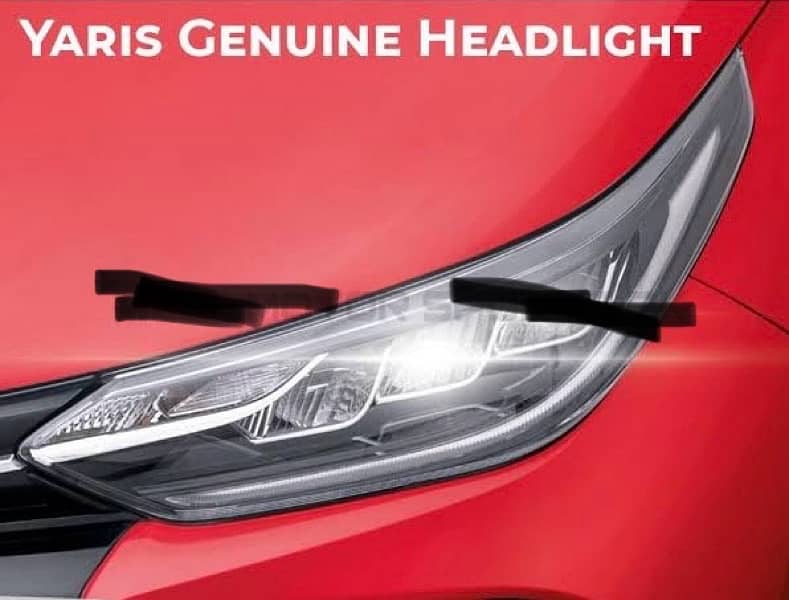 Toyota Yaris LED Headlamps & Facelift Bumper Thailand variant 2