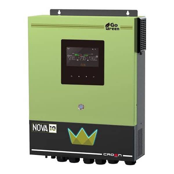 Crown NOVA 9.8KW Solar Hybrid Inverter Powerful &  Efficient 2