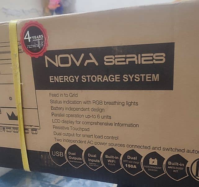 Crown NOVA 9.8KW Solar Hybrid Inverter Powerful &  Efficient 4