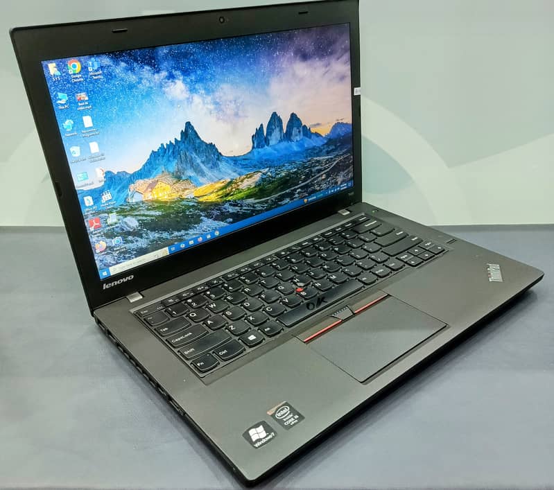 Lenovo Thinkpad T450 Core i5 5th Gen, 8GB, 256GB SSD Laptop for Sale 1