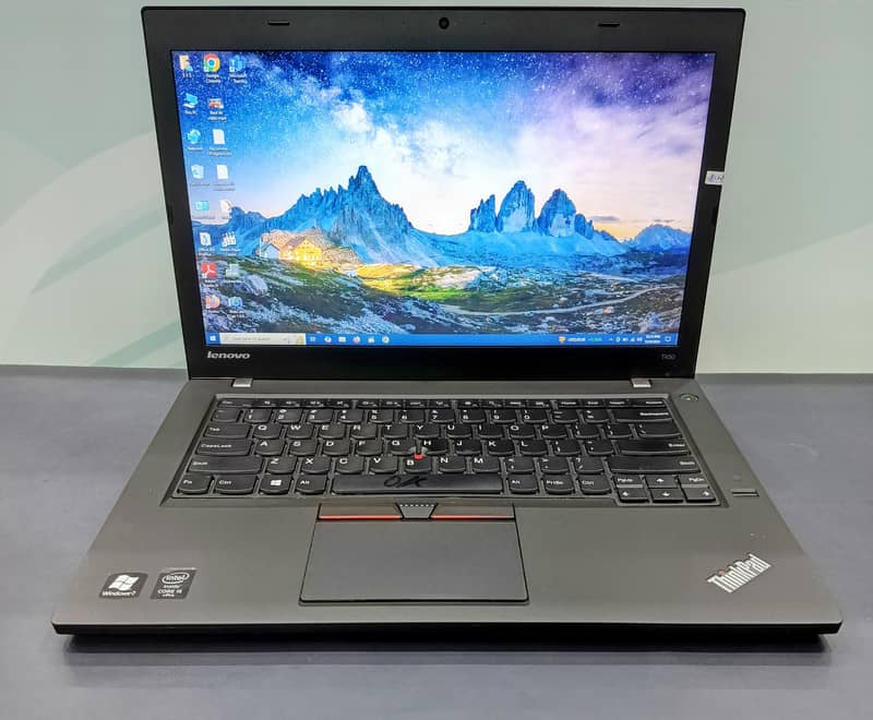 Lenovo Thinkpad T450 Core i5 5th Gen, 8GB, 256GB SSD Laptop for Sale 0