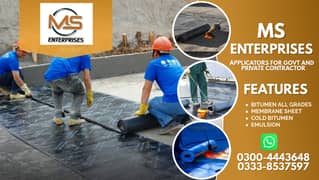 Waterproofing Bitumen Membrane Sheet  / Basement / leakage  / RCC Roof