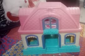 brand: fisher price musical doll house