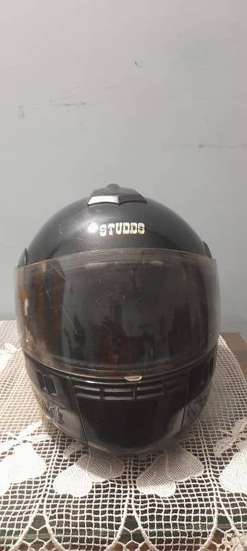 studds helmet used condition phone no 03214079807 0