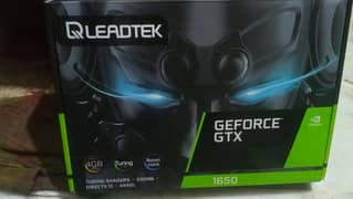 GTX 1650 ddr6 with box