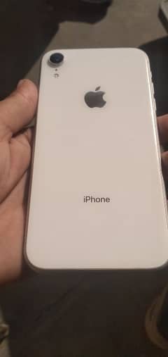 IPhone xr PTA approved  64gb white colour  79healtj