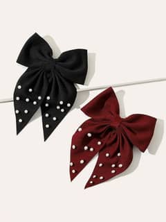 handmade hair bow pin