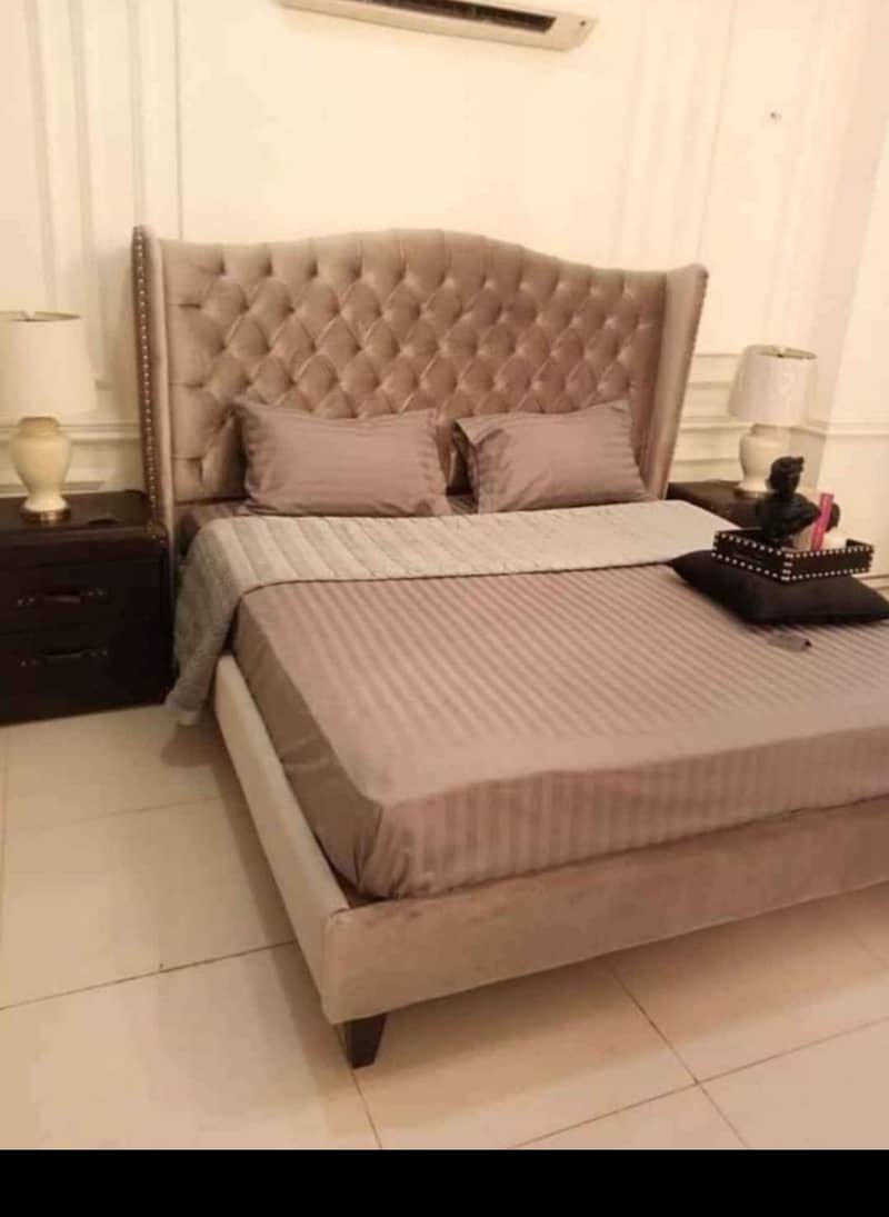 bed set / king size bed / double bed / poshish bed / bed / 2