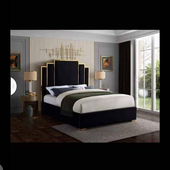 bed set / king size bed / double bed / poshish bed / bed / 3