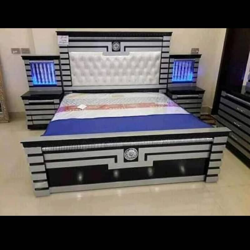 bed set / king size bed / double bed / poshish bed / bed / 10