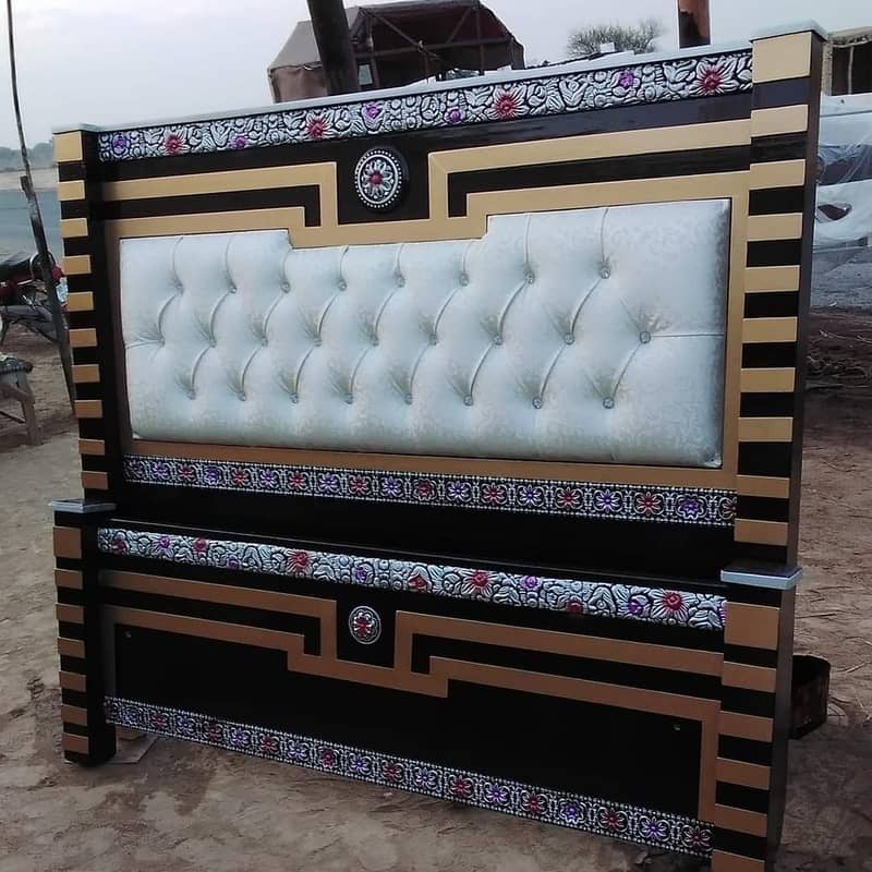 bed set / king size bed / double bed / poshish bed / bed / 11