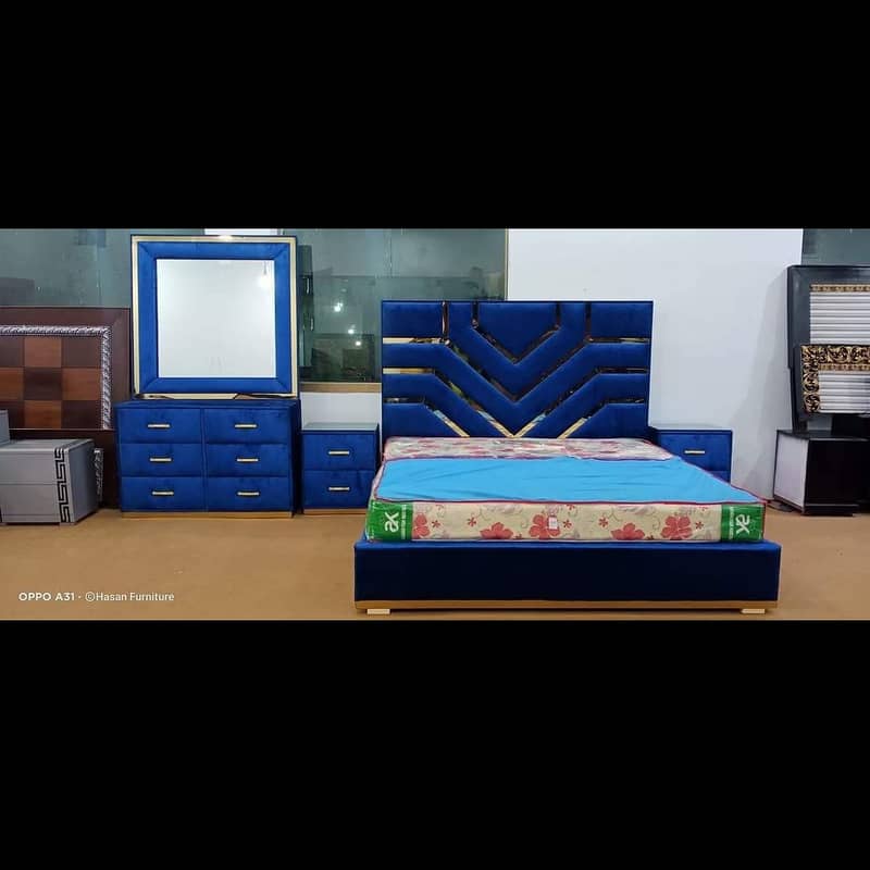 bed set / king size bed / double bed / poshish bed / bed / 14