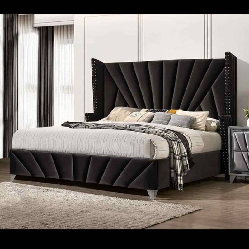 bed set / king size bed / double bed / poshish bed / bed / 15