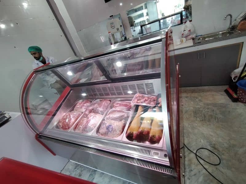 Meat Display Chiller Horizontal Counter Latest Meat Chiller Display 8