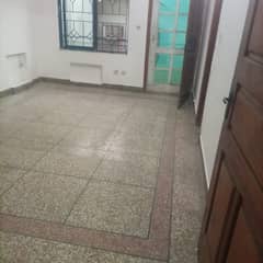 G 11 4 PHA. D type first floor apartment available for rent very prime location for small family only