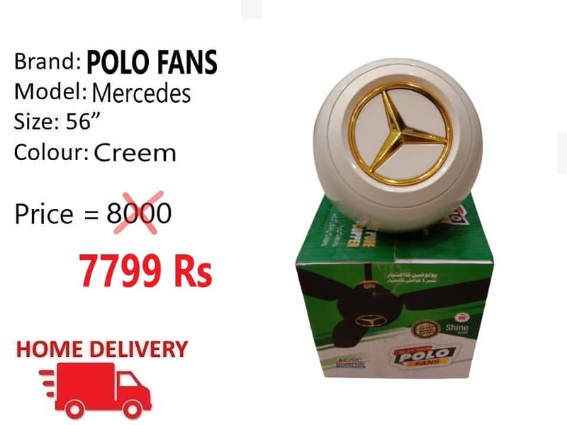 WHOLESALE RATE AC/DC FANS SOLAR FAN ROYAL , TAMOOR , GFC 6