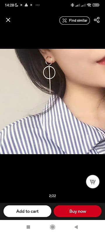 kpop earrings drop geometrical earrings kpop BTS earrings 1