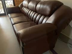 3 seater Rexine Sofa