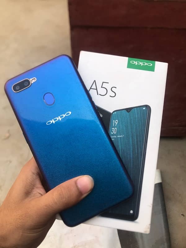 Oppo A5s full box lush condition 4