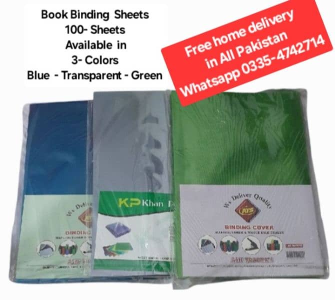 Book Binding Sheets and Accessories Complete Set Free home delivery 7