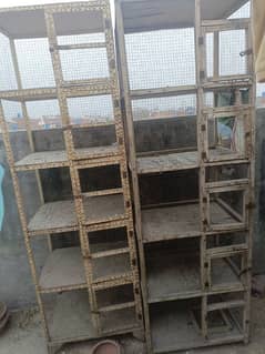 5 portion wooden cages for sell