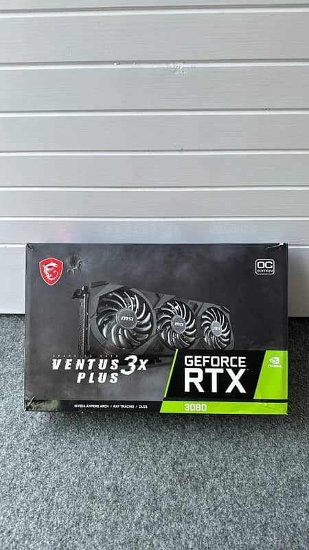 Rtx 3080 msi 0