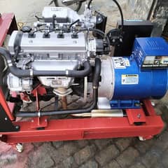 generator 15 KVA gas lpg patrol engine Toyota Indus Corolla