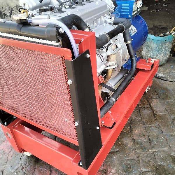 15 KVA new generator gas lpg patrol engine Toyota Indus Corolla 5