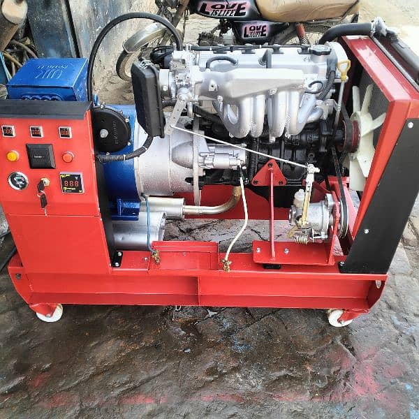 15 KVA new generator gas lpg patrol engine Toyota Indus Corolla 6