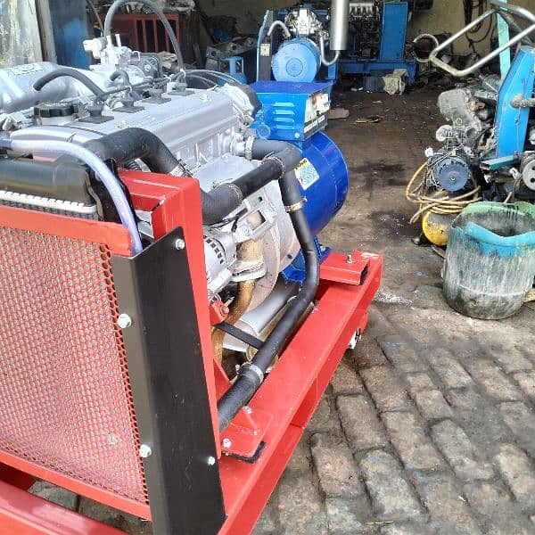 15 KVA new generator gas lpg patrol engine Toyota Indus Corolla 10