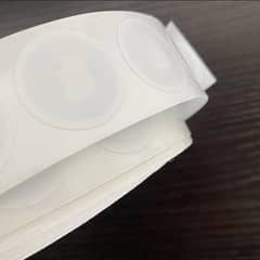 13.56MHZ 213 NFC Tags, White Blank NFC Circular Sticker-Includes RFID