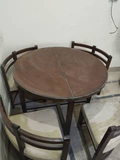 dining table with chairs Dewaan bedroom table chares