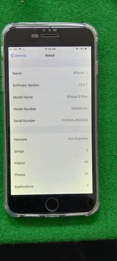 Iphone 6 plus 10/10 condition 16gb  battery  health