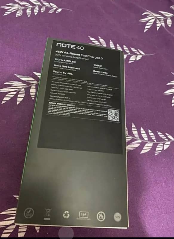 INFINIX NOTE 40 READ ADD FULL PLZ WHATSAPP CALL 0341/1053/121 3