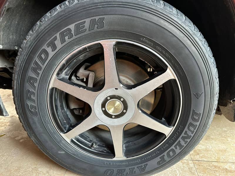 Dunlop Tires 225/70/R17 And Rims (Read Add Description) 2