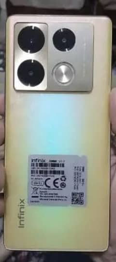 Infinix note 40pro 12/256 11 moth warrant